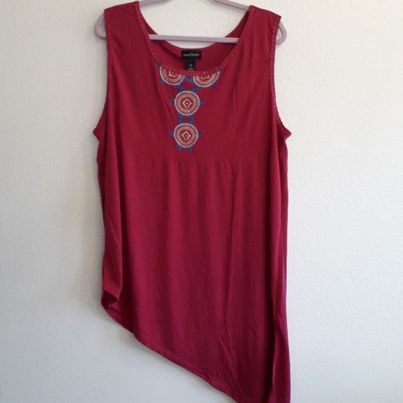 ♋Karen Brooks Plus Boho Top - Picture 2 of 8